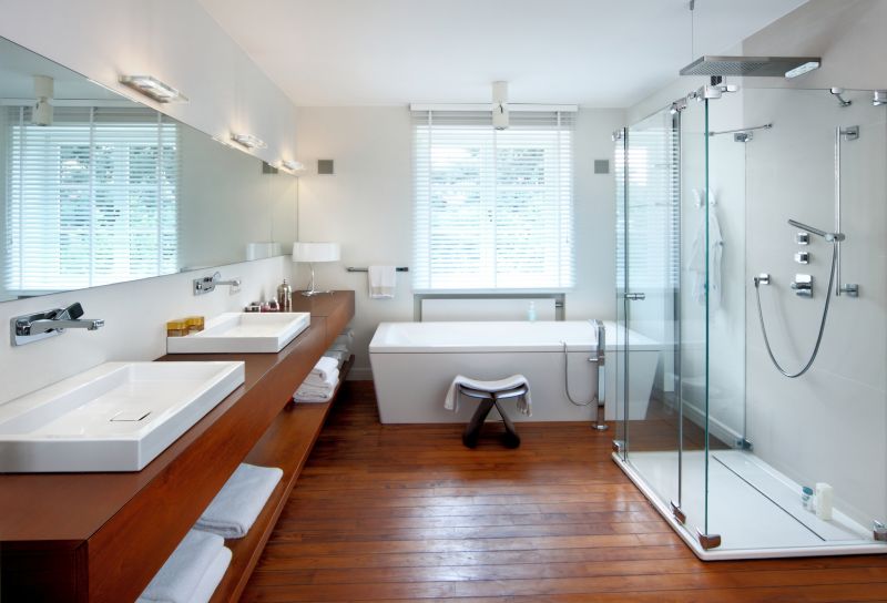 Open-Plan Bathroom Design
