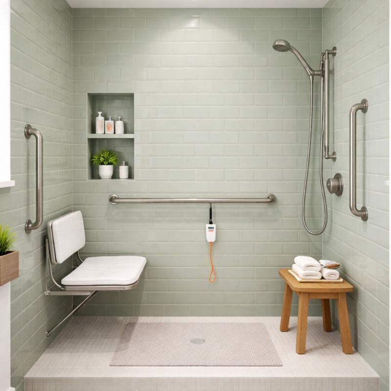 Senior Shower Installation in Pottstown, PA